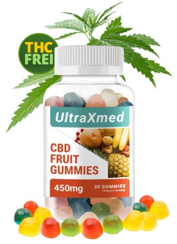 Ultraxmed CBD Fruit Gummies