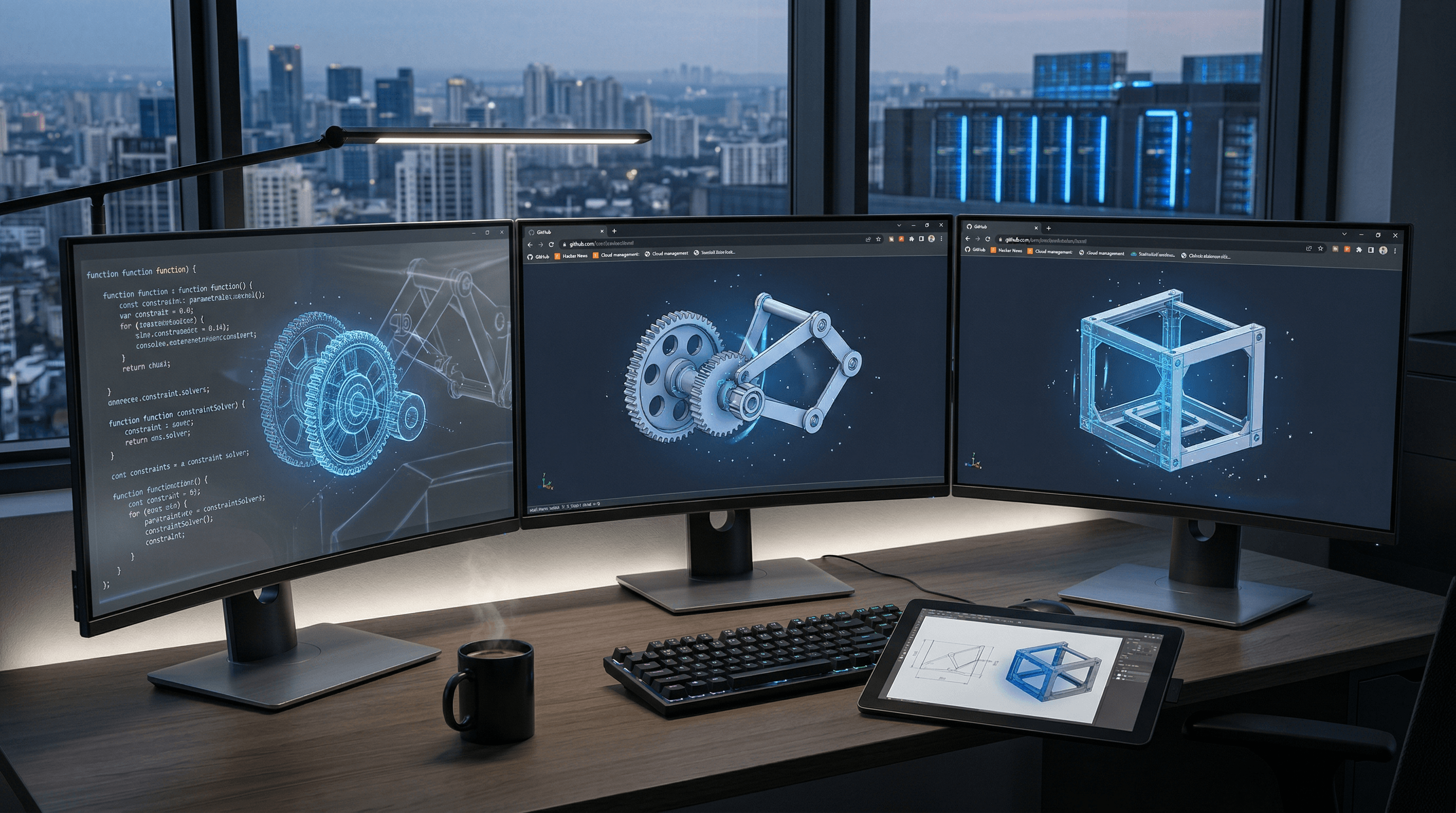 FluidCAD Launches JavaScript-Powered Parametric CAD Tool