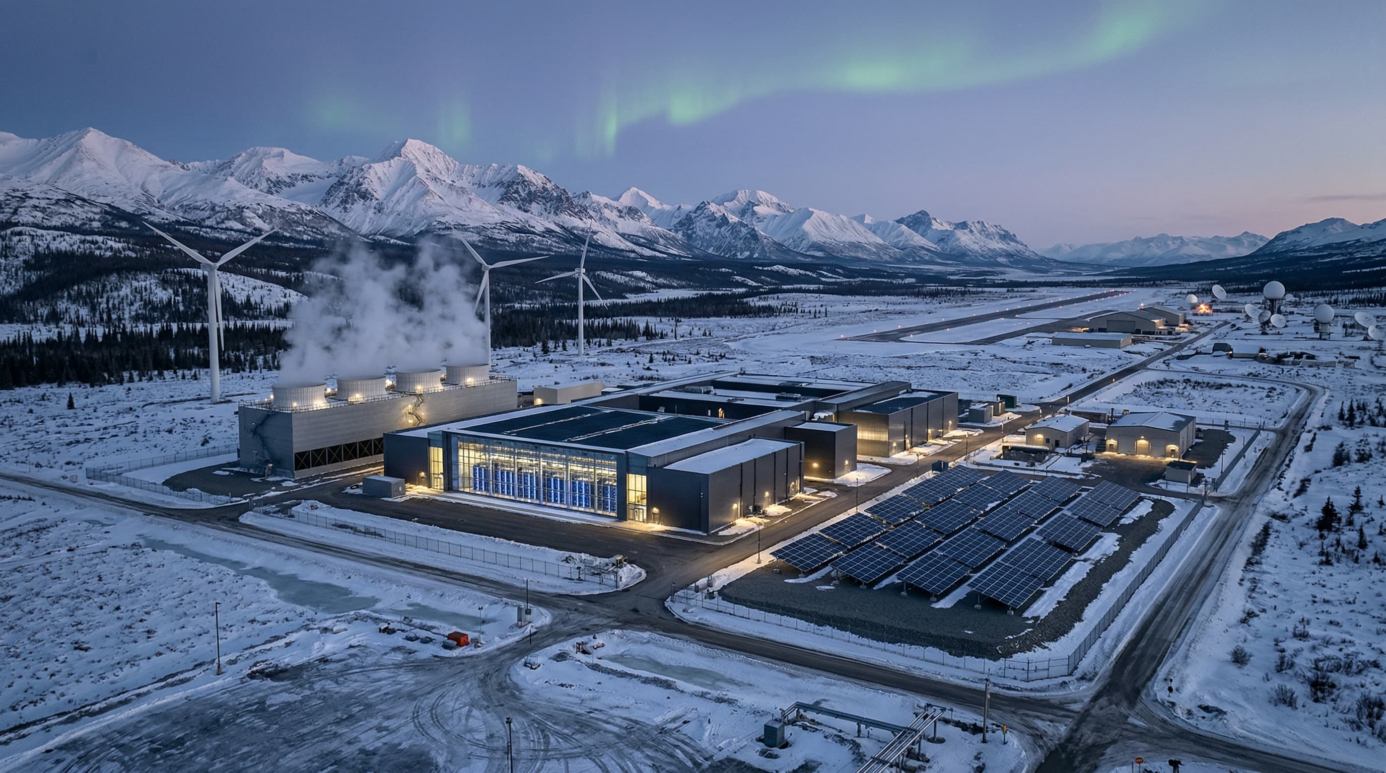 Alaskan AI Data Centers Advance with Air Force Cloud Push