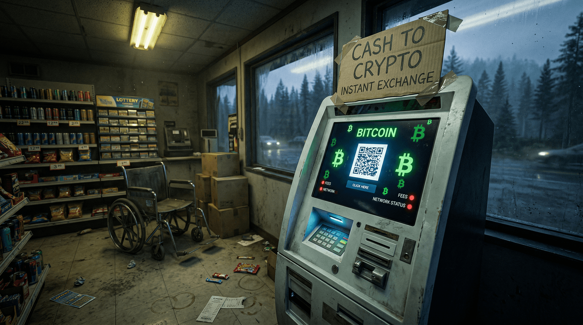 Crypto Kiosk Scam Drains Senior's $5K as Bitcoin Dips to $74K